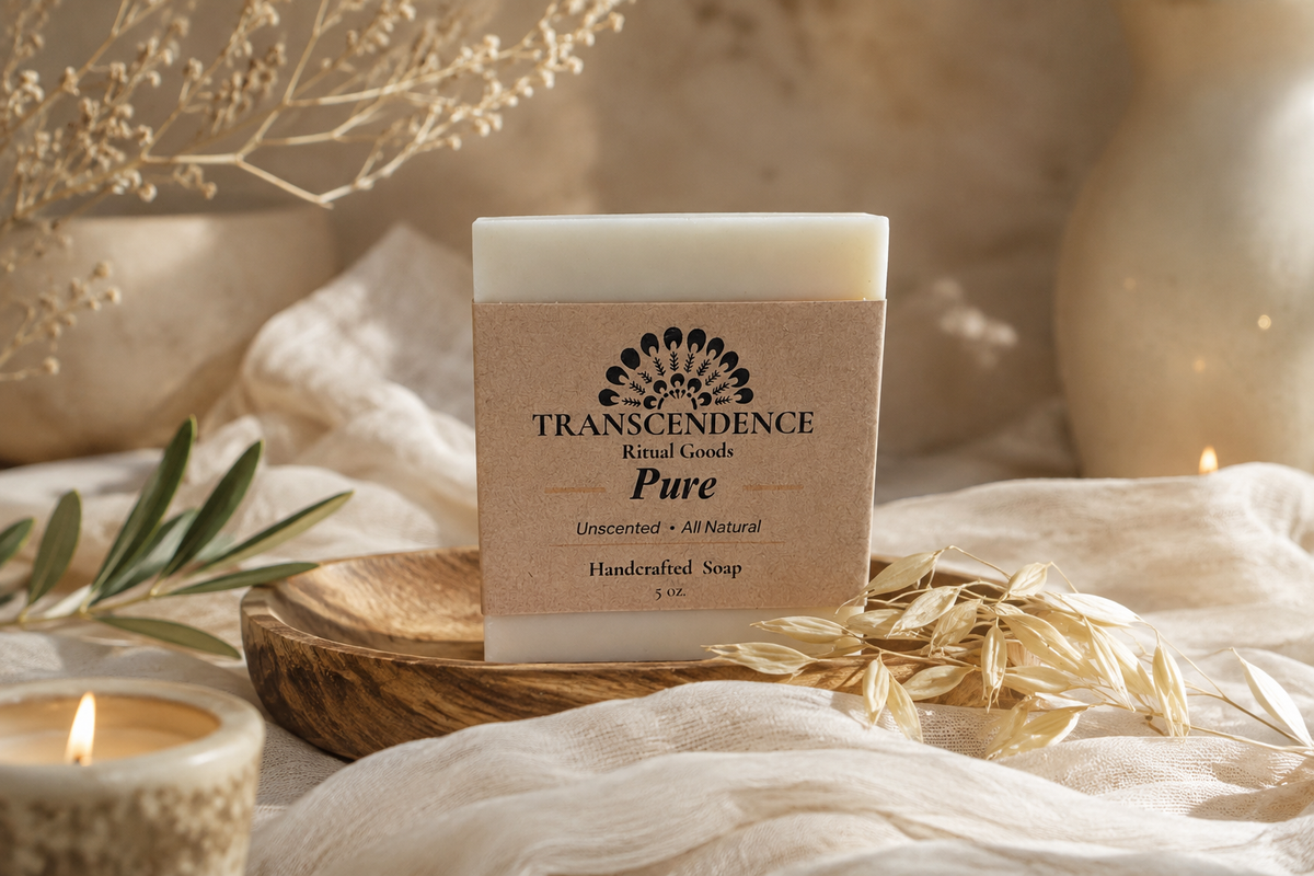 Pure Unscented Cold Process Soap