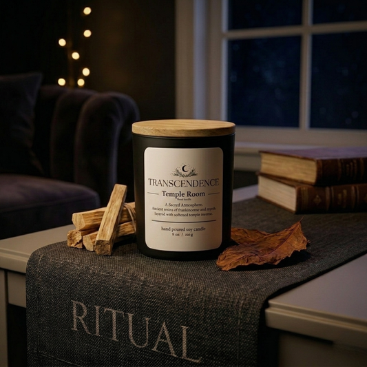 Transcendence Temple Room Ritual Candle
